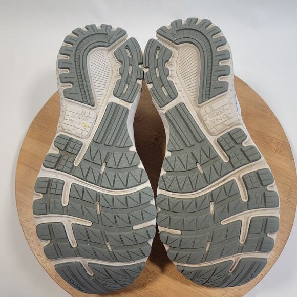 Brooks Adrenaline 20 Running Sneakers Shoes Women 10 White Gold - Picture 10 of 14